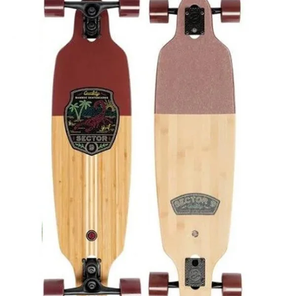 Park Skateboard-Sector 9 Shoots Stringer Bamboo 33.5" Complete Longboard Skateboard