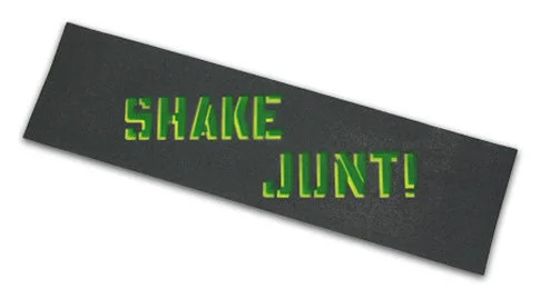 Skateboard Grip Tape for Technical Tricks-Shake Junt Sprayed Logo Grip Tape 9" x 33"