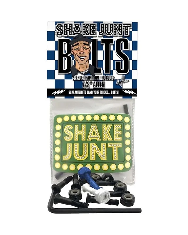 Premium Finish Skateboard Hardware-Shake Junt 7/8'' Allen Hardware - Spencer Hamilton