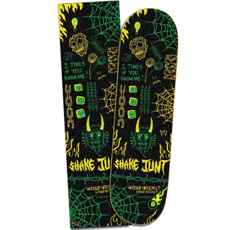 Skateboard Grip Tape with Ergonomic Design-Shake Junt Pedro Delfino Grip Tape