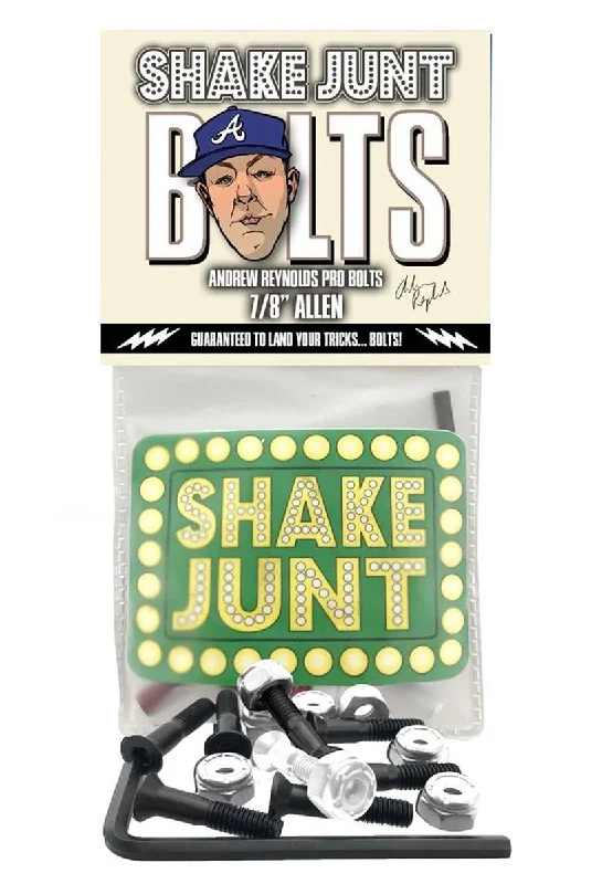 Best-Selling Skateboard Hardware-SHAKE JUNT - Reynolds Bolts 7/8" Allen