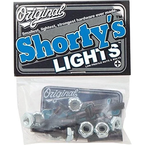 Skateboard Hardware With Maximum Durability-Shorty's Hardware Lights Phillips Bolts 7/8"