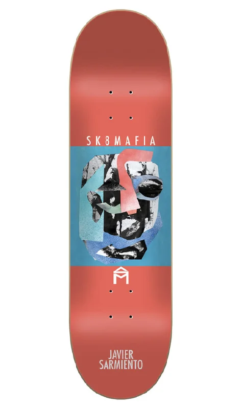 Skateboard Deck for Hardcore Tricksters-Sk8mafia Javier Sarmiento Stone Deck 8.25in