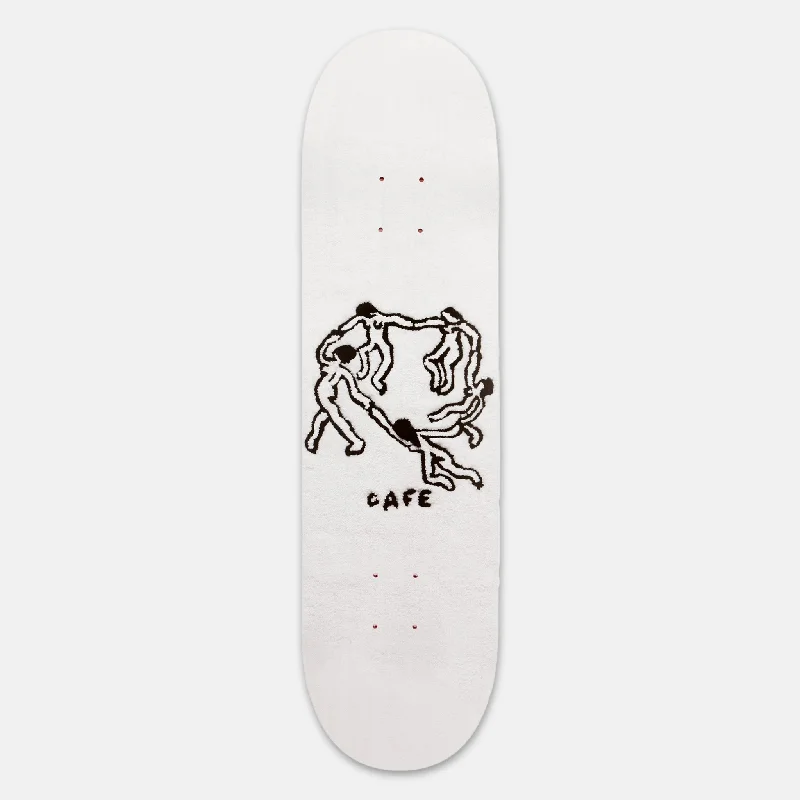 Skateboard Deck with Extra Strong Core-Skateboard Cafe - 8.38" Dance Circle Skateboard Deck