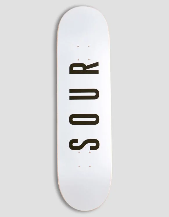 Skateboard Deck for Snowboard Cross-Training-Sour Solution Army White  Skateboard Deck - 7.75"