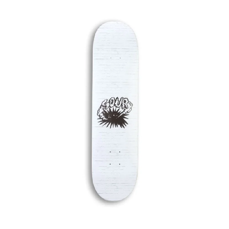 Skateboard Deck with Narrow Stance-Sour Solution 'Smokey Stroll'  Skateboard Deck - 8.0"