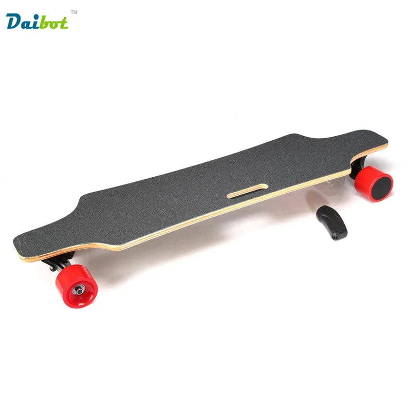 Skateboard for Surf Style-Speed 40KM/h Samsung Remote Control Double Motors 300W*2 4 Four Wheels Electric Skateboard Hoverboard Longboard Scooter Board