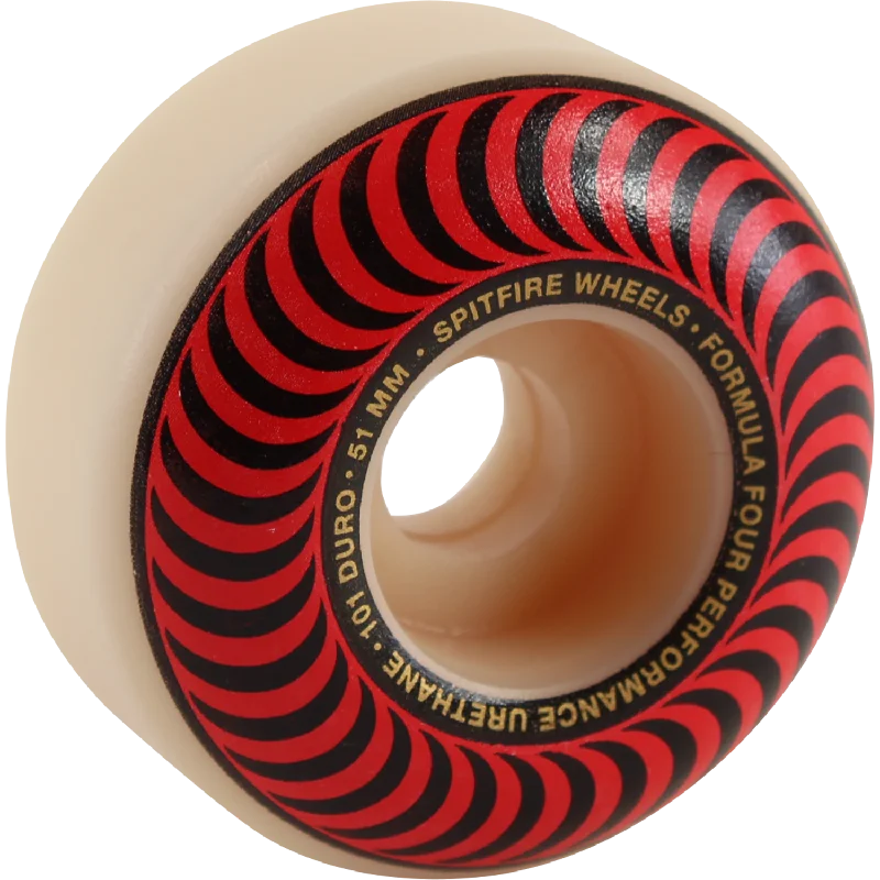 Skateboard Wheels for Freeriding-Spitfire Formula Four Classic 51MM 101a Skateboard Wheels