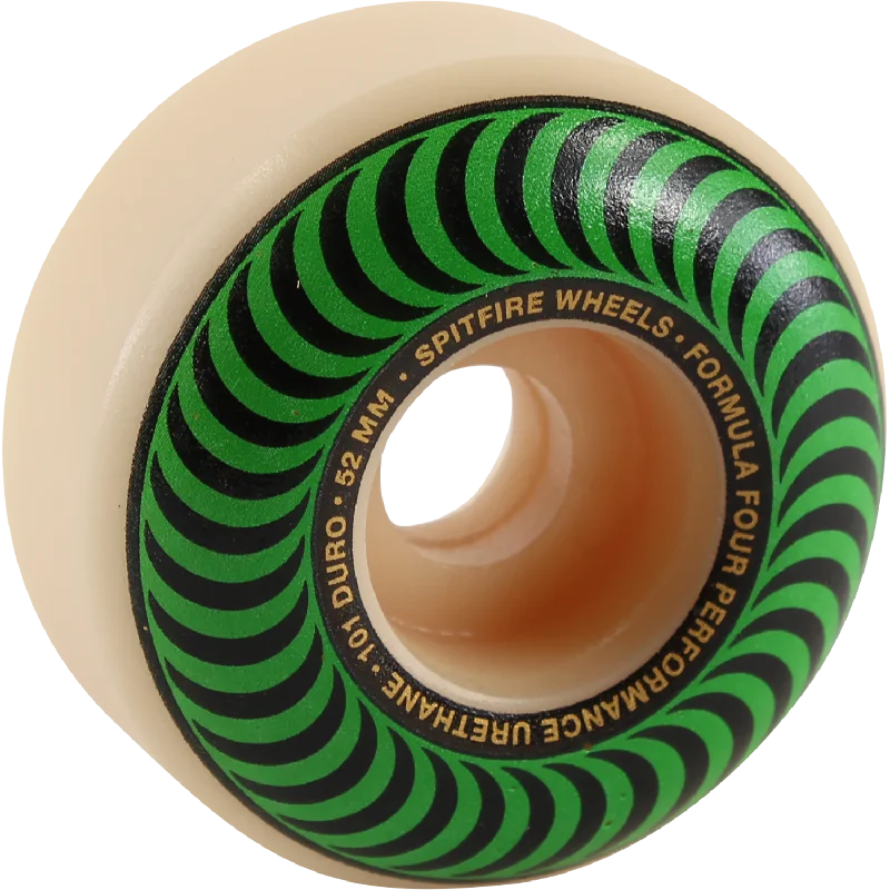 Skateboard Wheels with Smooth Surface-Spitfire Formula Four Classic 52MM 101a Skateboard Wheels