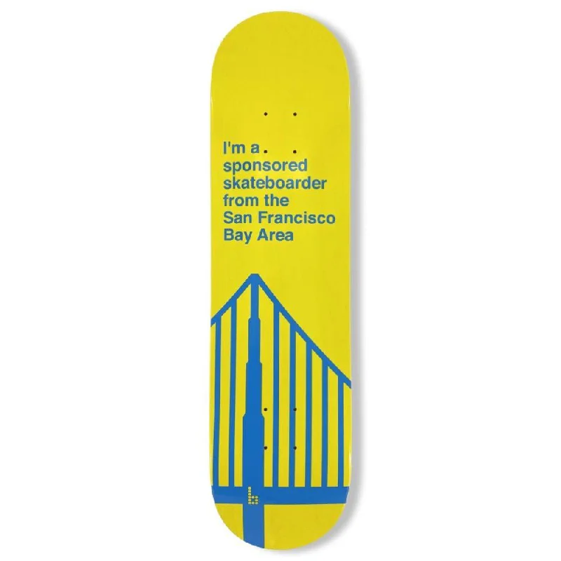 Skateboard Deck with High-Quality Veneers-Braille Sponsored Skater Deck Skateboard Deck