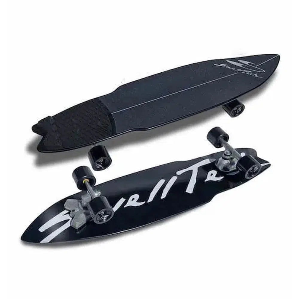 Skateboard for Sliding-Surfskate Swelltech Premiere Blackout 40" Complete