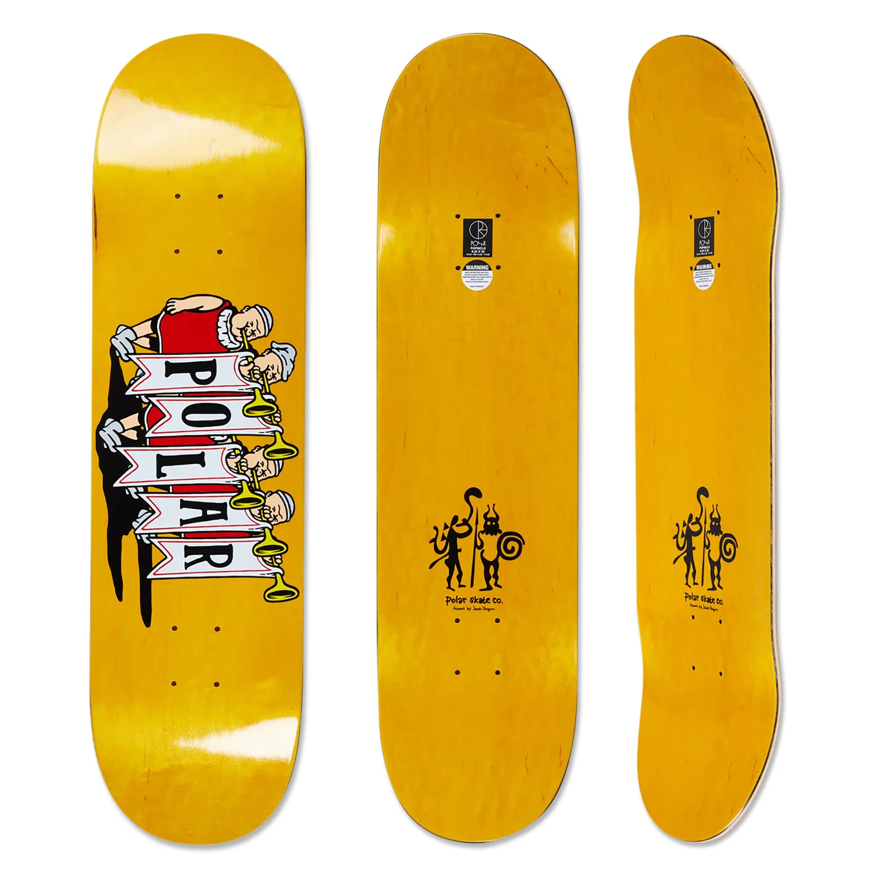 Professional Skateboard Deck-Team Model Trumpets | 8.5"