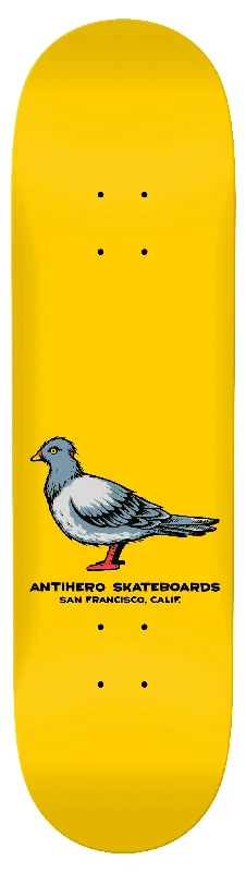 Skateboard Deck with Double Kicktail-Team Pigeon (short wheelbase) | 8.32"