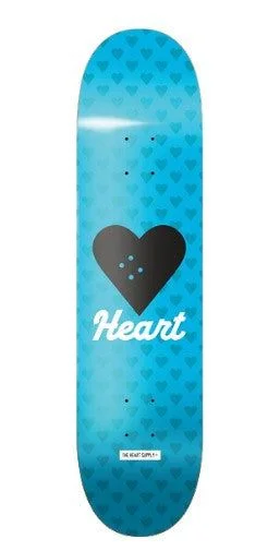 Skateboard Deck for Quick Transport-The Heart Supply HS - Vertical Flow Skateboard Deck Blue 8.25''