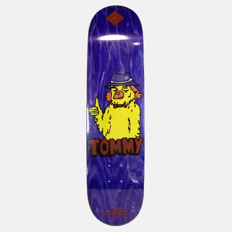 Skateboard Deck with Versatile Performance-The National Skateboard Co. - 8.0" Tommy May Debut Skateboard Deck - (High Concave)