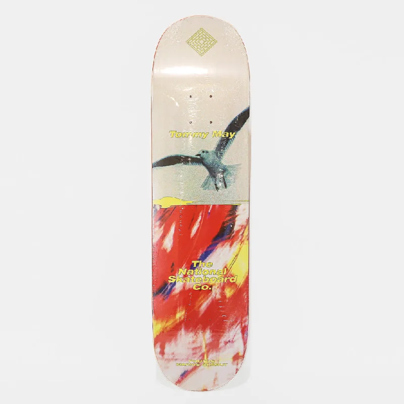 Cruiser Skateboard Deck-The National Skateboard Co. - 8.375" Tommy May Marius Skateboard Deck - (High Concave)