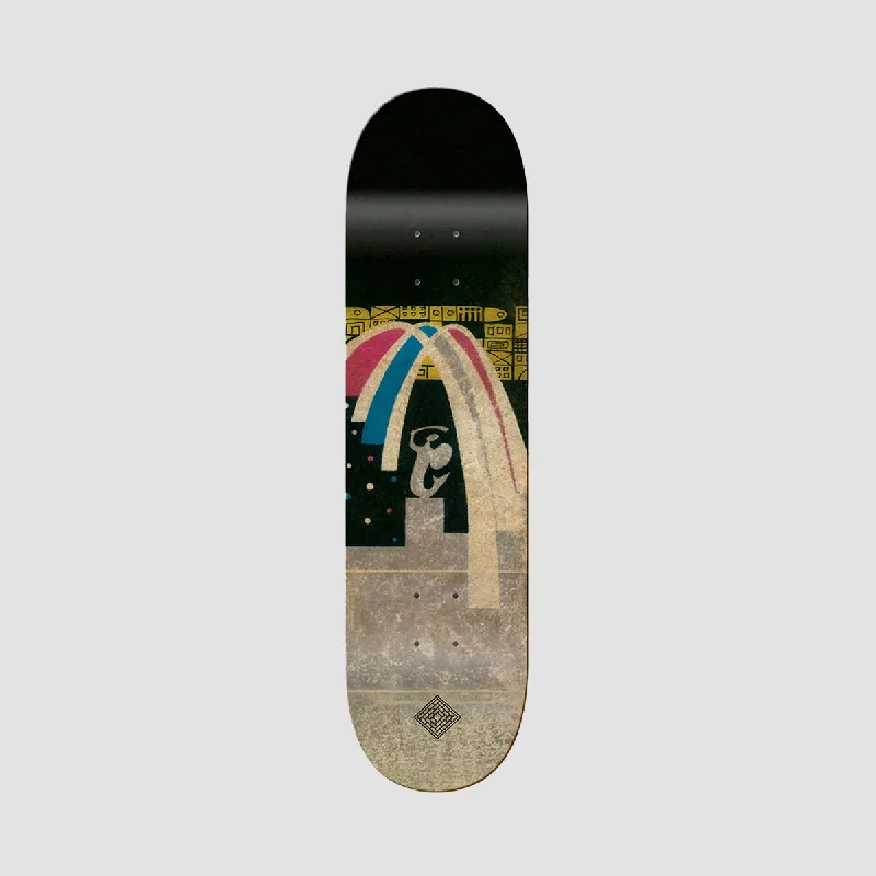 Skateboard Deck for Speed-The National Skateboard Co Midnight High Concave Skateboard Deck - 8.25"