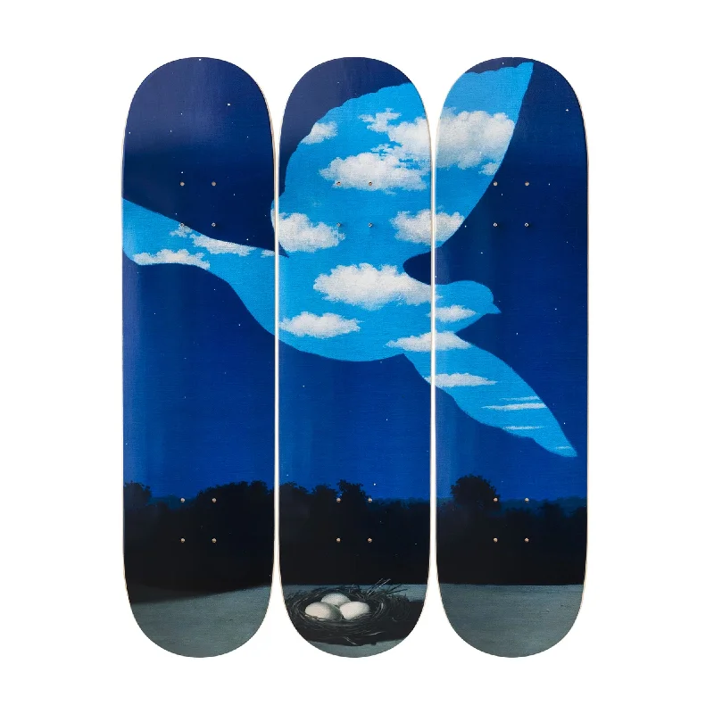 Skateboard for Local Competitions-The Skateroom skateboard set, René Magritte Le Retour