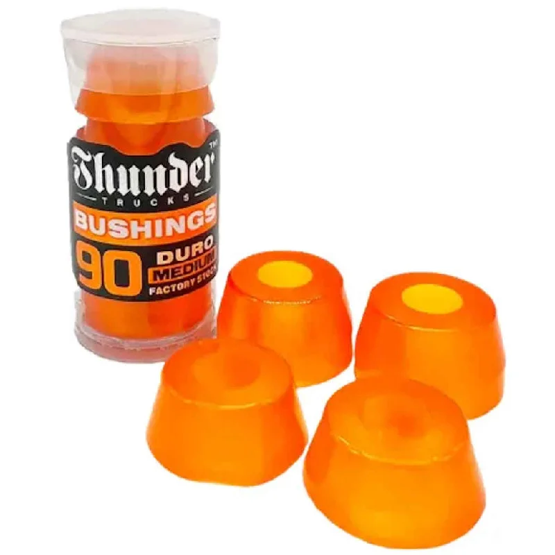 Easy-To-Install Skateboard Hardware-Thunder Premium Bushings 90A Orange