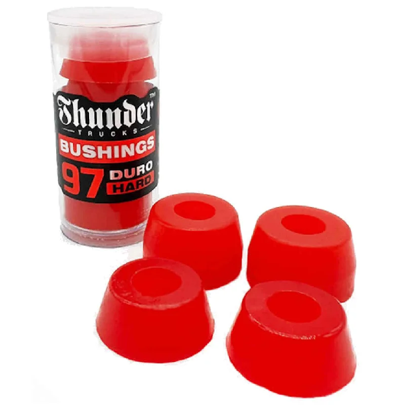 Skateboard Hardware For Every Setup-Thunder Premium Bushings 97A Red