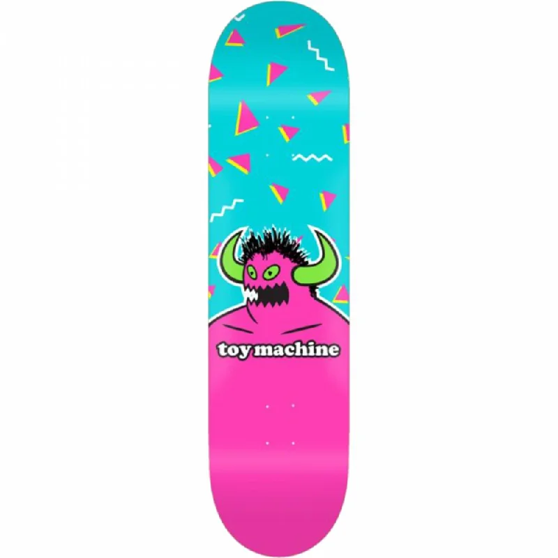 Skateboard Deck for Smooth Surface Tricks-Toy Machine 80's Monster 8.13" Skateboard Deck