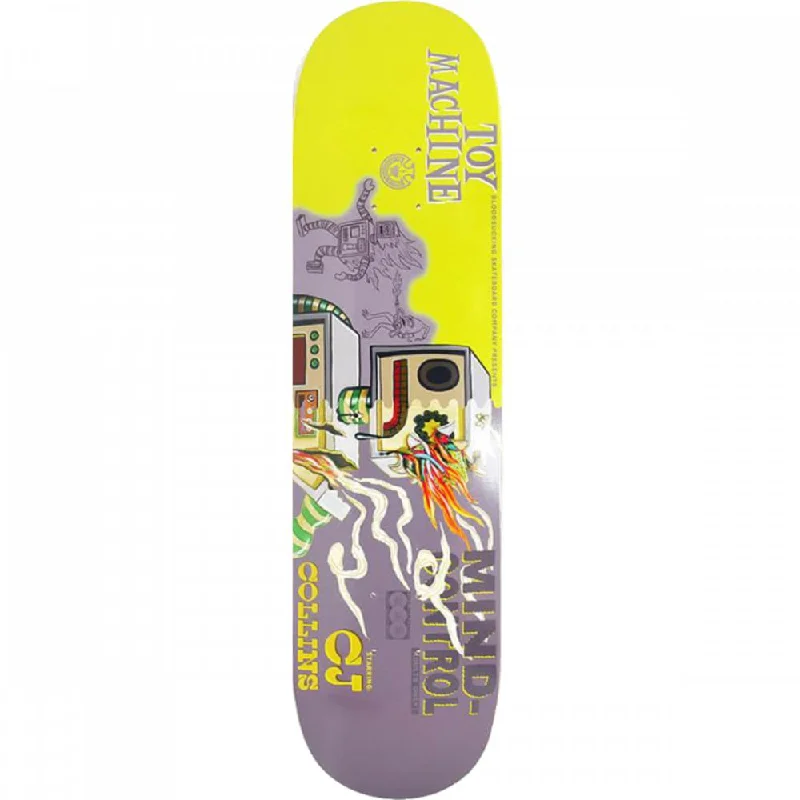 Skateboard Deck for Skaters of All Levels-Toy Machine Collins Mind Control 7.75" Skateboard Deck