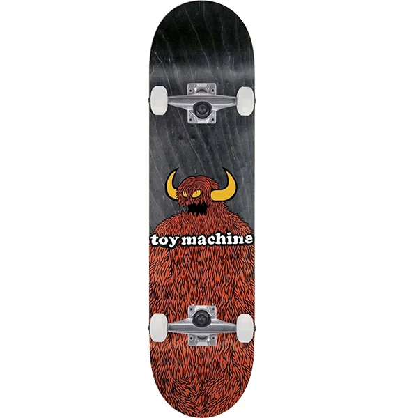 Skateboard for DIY Enthusiasts-Toy Machine Furry Monster Complete Skateboard - 8.25"