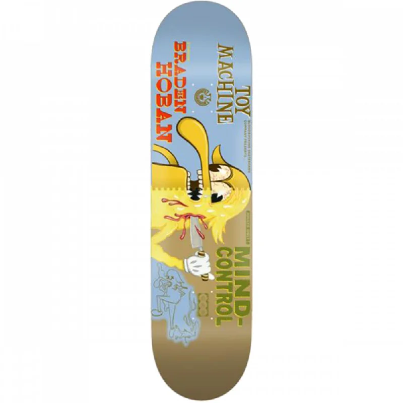 Skateboard Deck for Hardcore Skaters-Toy Machine Hoban Mind Control 8.63" Skateboard Deck