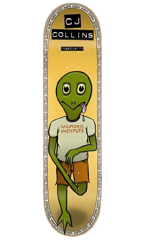 Skateboard Deck for Custom Builds-Toy Machine Insecurity CJ Collins Deck 7.75in