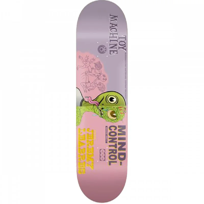 Skateboard Deck for Extreme Trick Riding-Toy Machine Jeremy Leabres Mind Control 8.0" Skateboard Deck