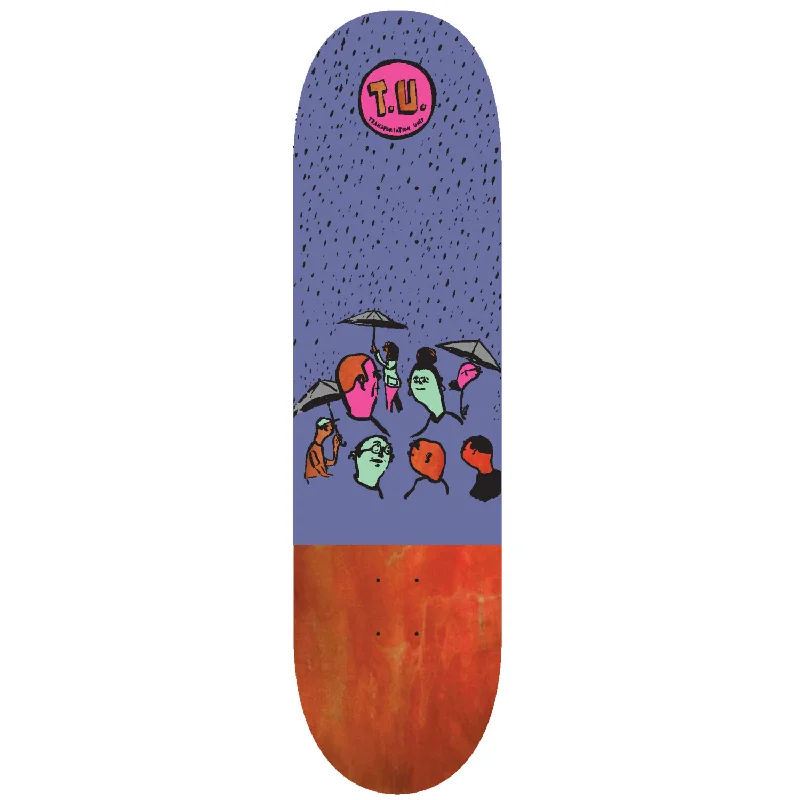 Skateboard with High-Speed Wheels-Transportation Unit - 8.5” Rainy Day