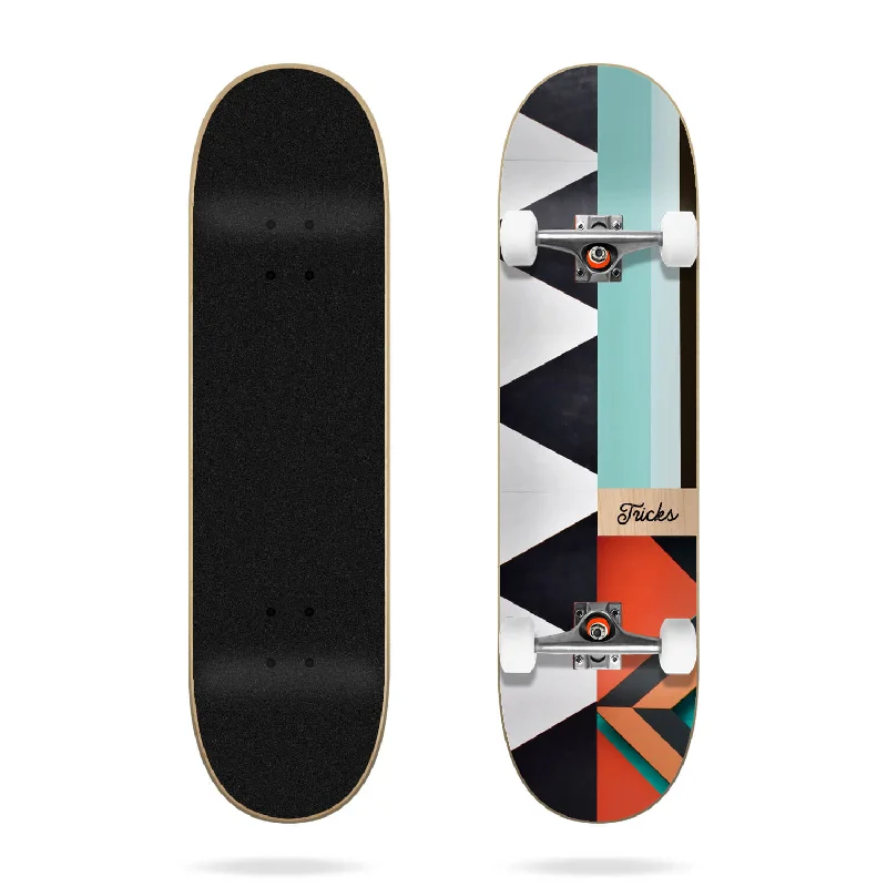 Skateboard for Advanced Riders-Tricks Pattern Complete Skateboard - 7.87"