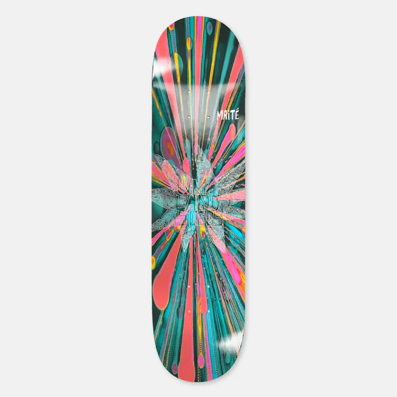 Skateboard Deck for Surf-Inspired Skating-Uma Landsleds - 8.5" Maite Pathways Skateboard Deck