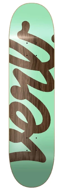 Beginner Skateboard Deck-Verb Logo DecksÂ  Xl Script Mint Skateboard Deck - 7.75"