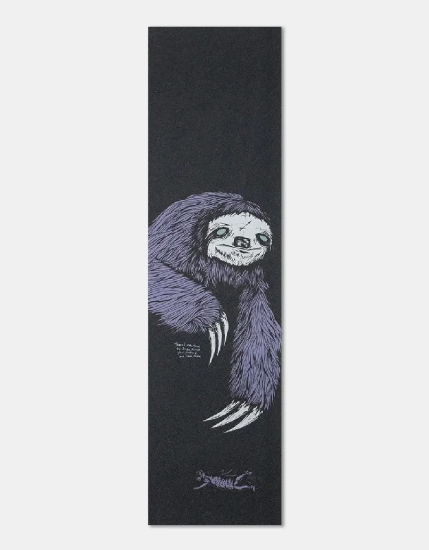 Skateboard Grip Tape for Night Riding-Welcome Sloth 9" Grip Tape Sheet