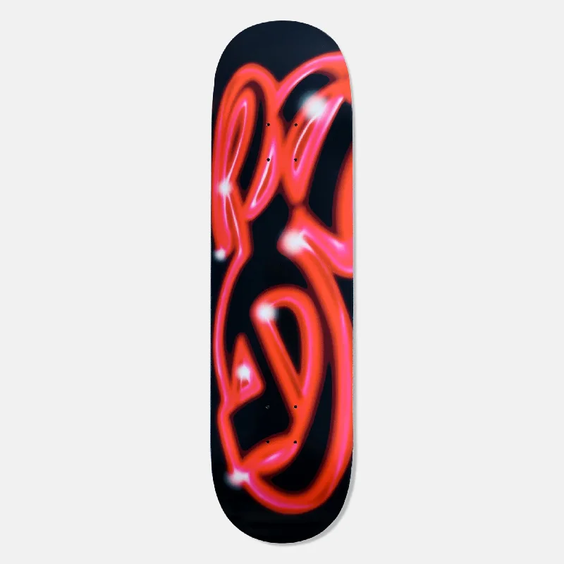 Skateboard Deck with Low Maintenance-Yardsale - 8.625" Red Spray Skateboard Deck