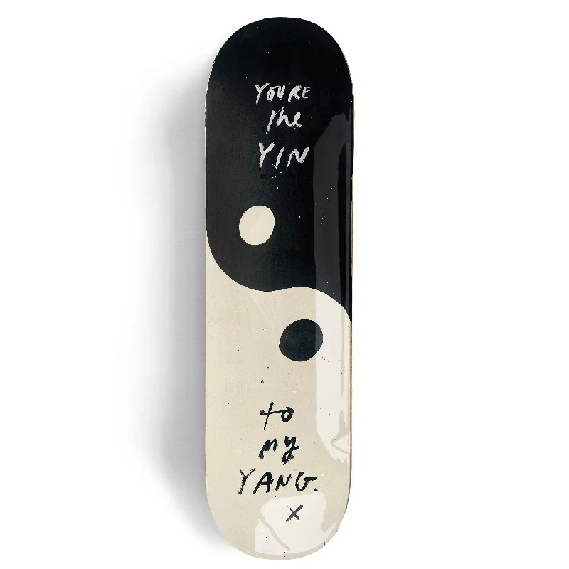 Skateboard with Maple Deck-YIN YANG Skateboard