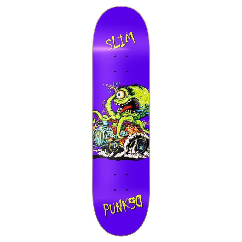 Skateboard Deck with Energy Return Technology-Yocaher Hot Rod Slim Graphic Skateboard Deck