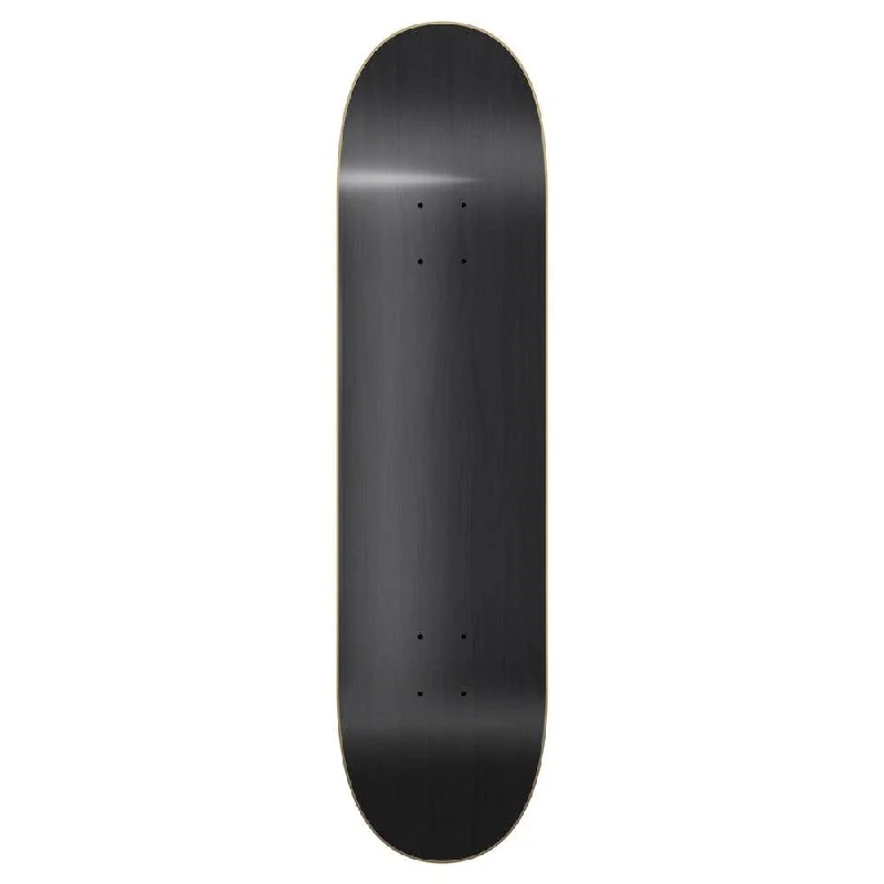 Skateboard Deck for Concrete Jungle Rides-Yocaher Pro Blank Skateboard Deck - Stained Black