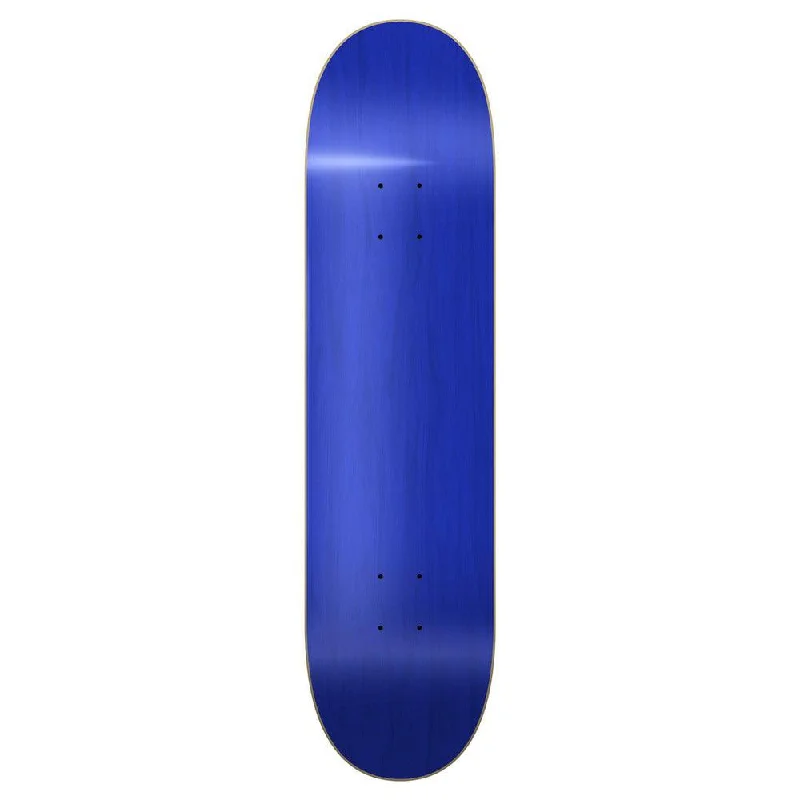 Skateboard Deck with Classic Shape-Yocaher Pro Blank Skateboard Deck - Stained Blue