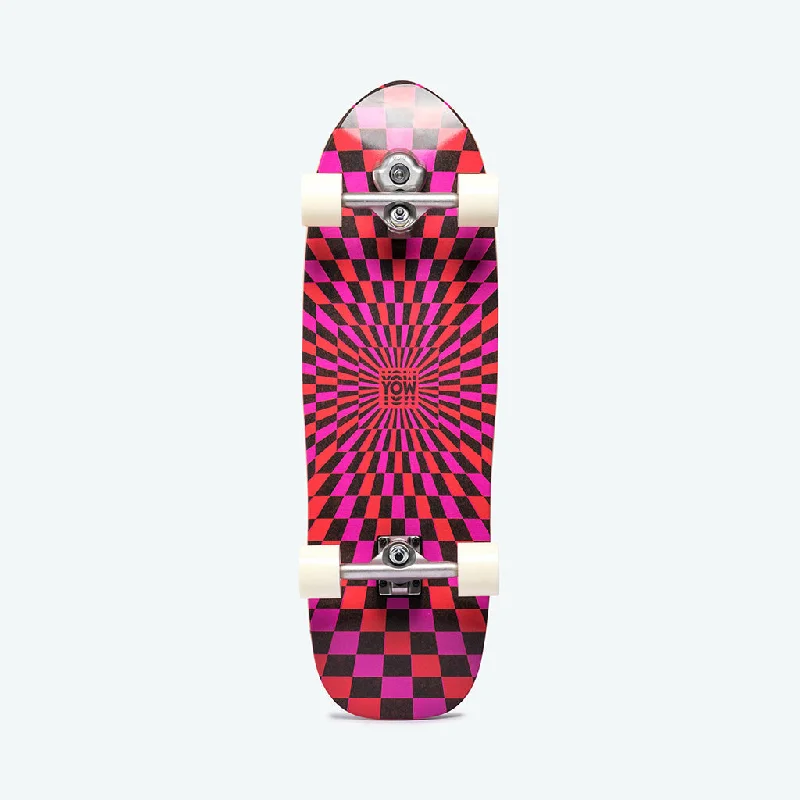 Complete Skateboard-YOW SKATEBOARDS Snappers X Julia Schimautz 32.5" Artist Series Surfskate