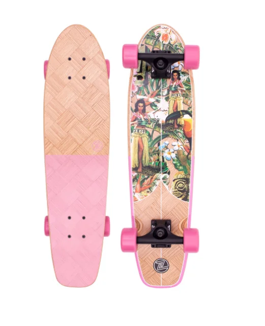 Skateboard for Kids-Z-FLEX CRUISER 29" - Banana Train