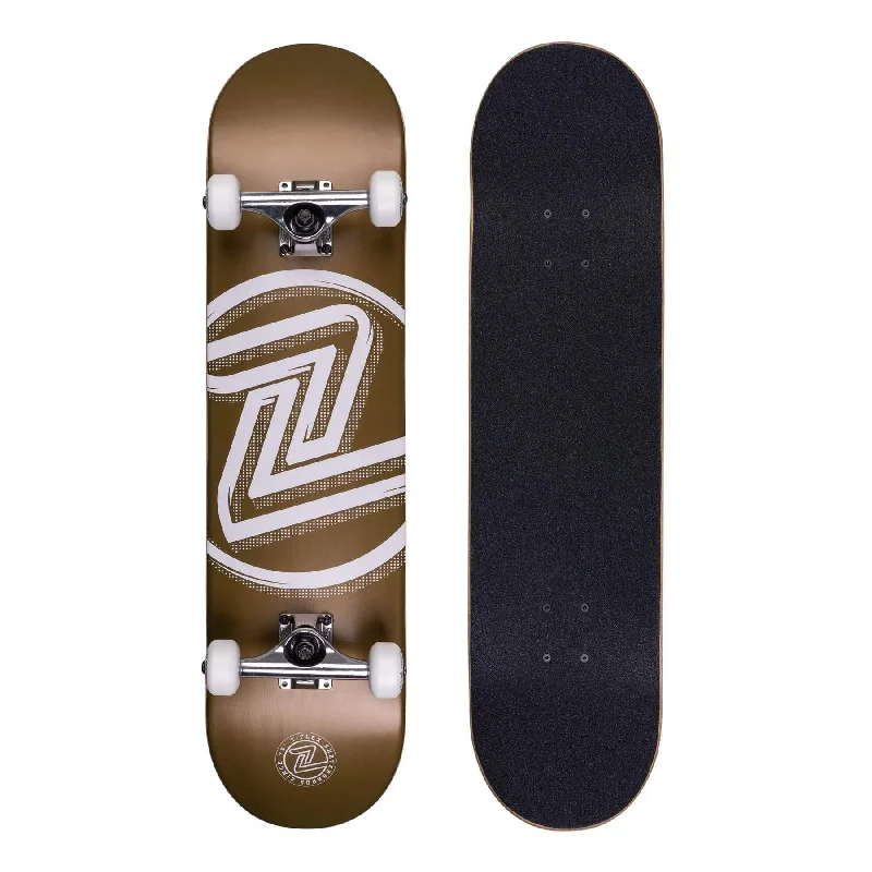 Trick Skateboard-Z-Flex Logo Gold 7.8"