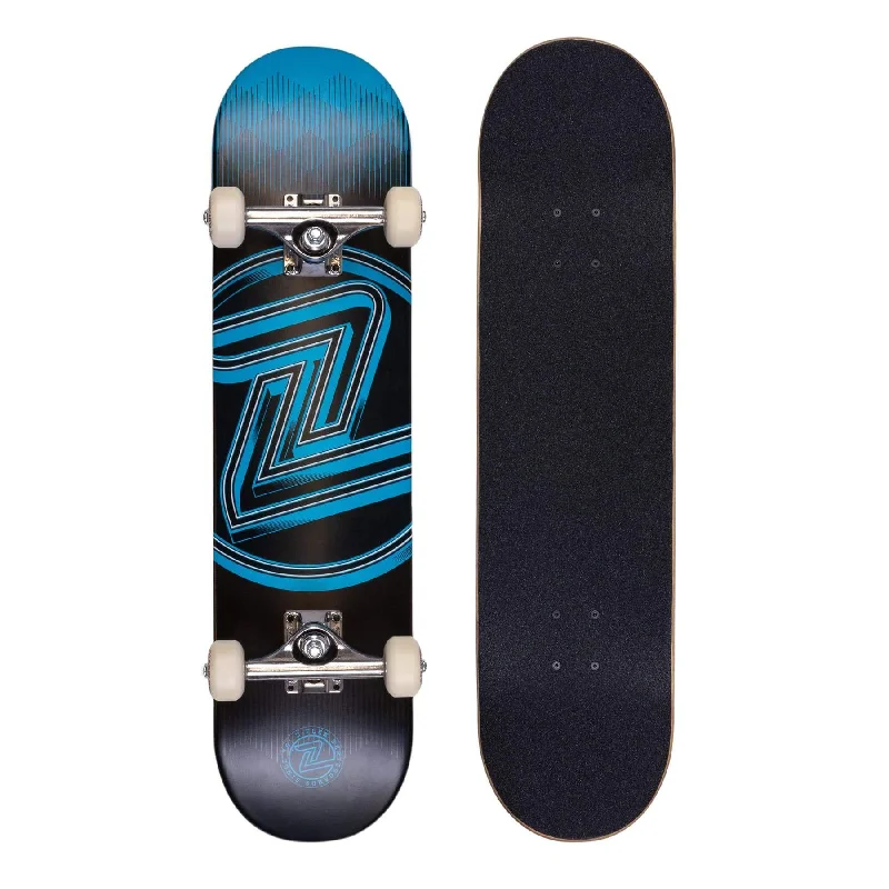 Longboard Skateboard-Z-Flex Mini Logo Blue 7.25"