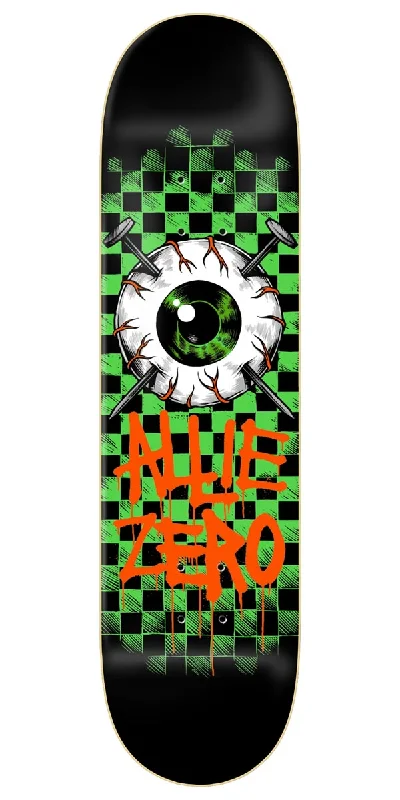 Skateboard Deck with Unique Artwork-Zero Allie Eyeball Skateboard Deck - 8.50"