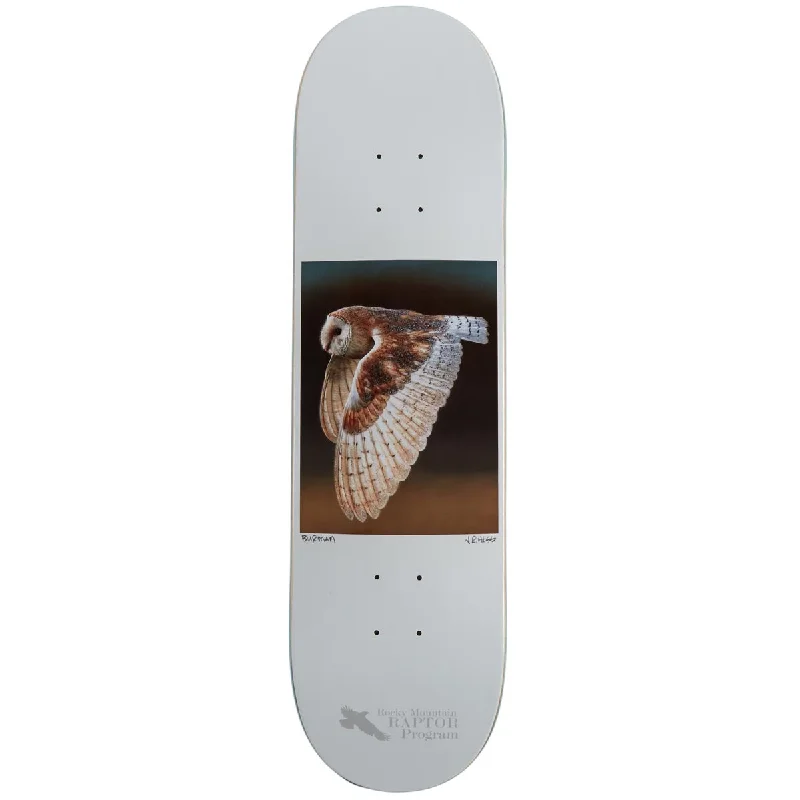 Skateboard Deck with Minimal Chipping-Zero Barn Owl Burman Skateboard Deck - 8.375"