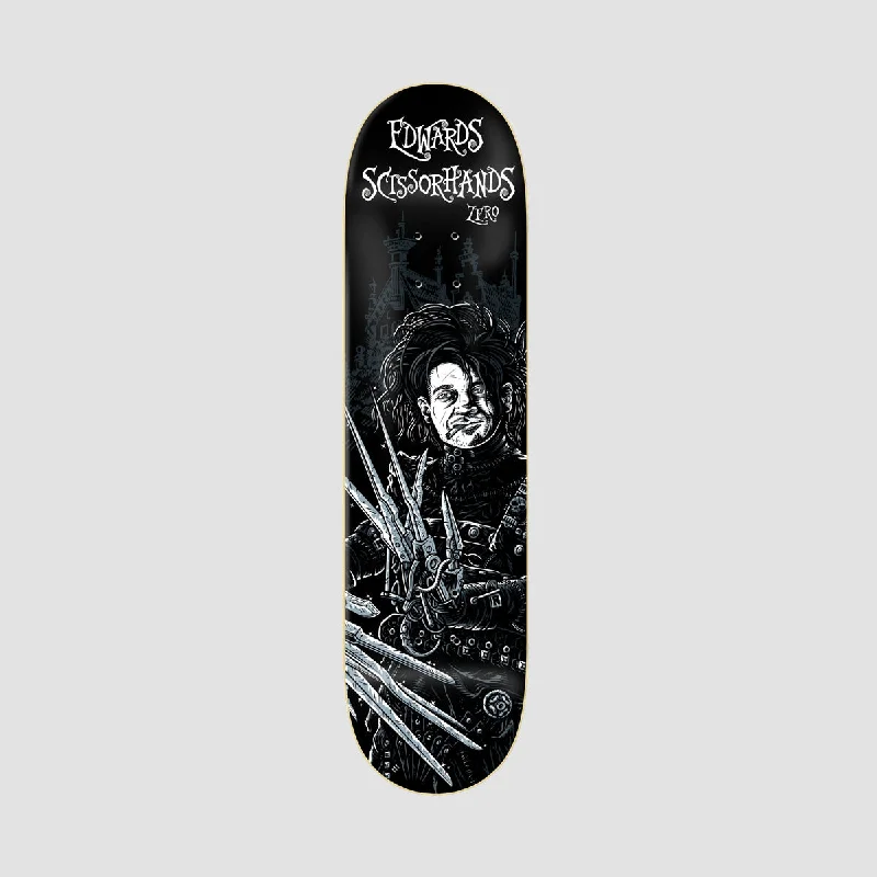 Skateboard Deck for Competitive Riders-Zero Edwards Scissorhands Forest Edwards Skateboard Deck - 8.25"