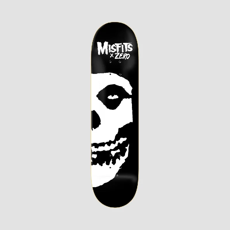 Skateboard Deck for Urban Skating-Zero Misfits Fiend Skull Right Skateboard Deck - 8.25"