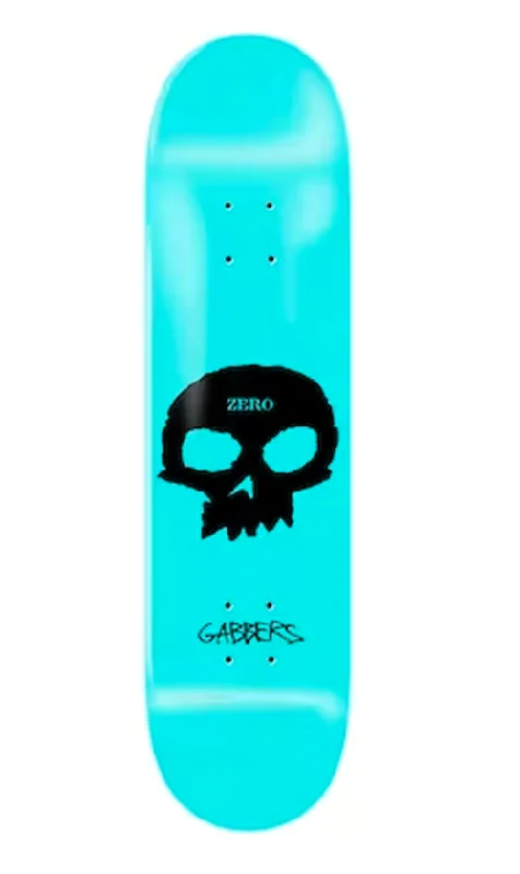 Skateboard Deck with High-Quality Veneers-Zero Signature Skull Gabriel Summers Deck