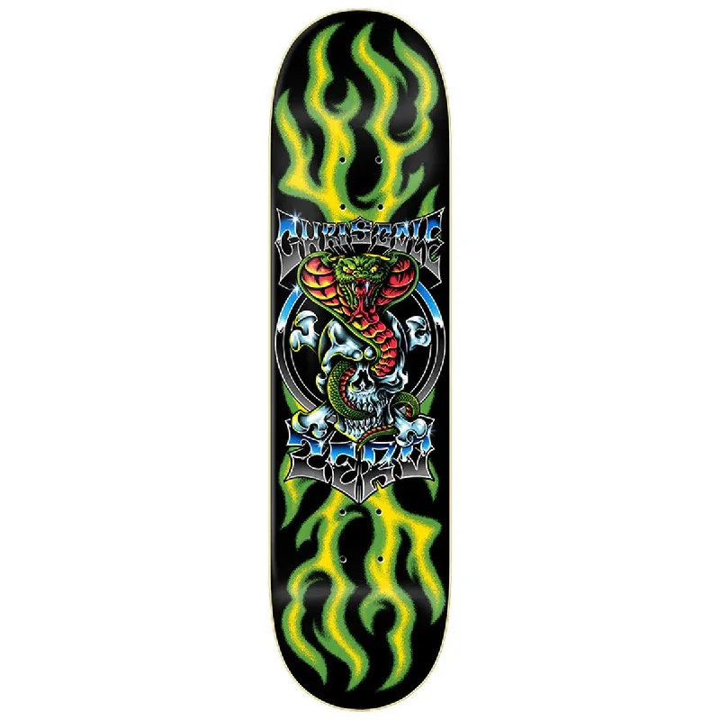 Skateboard Deck for Sponsored Riders-Zero Skateboard Chrome Chris Cole Skateboard Deck - 8.25"